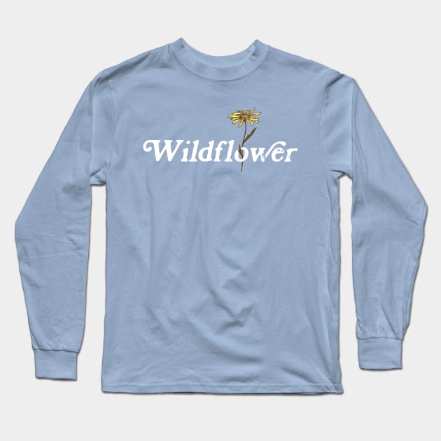 Simple Wildflower Long Sleeve T-Shirt by GreatLakesLocals